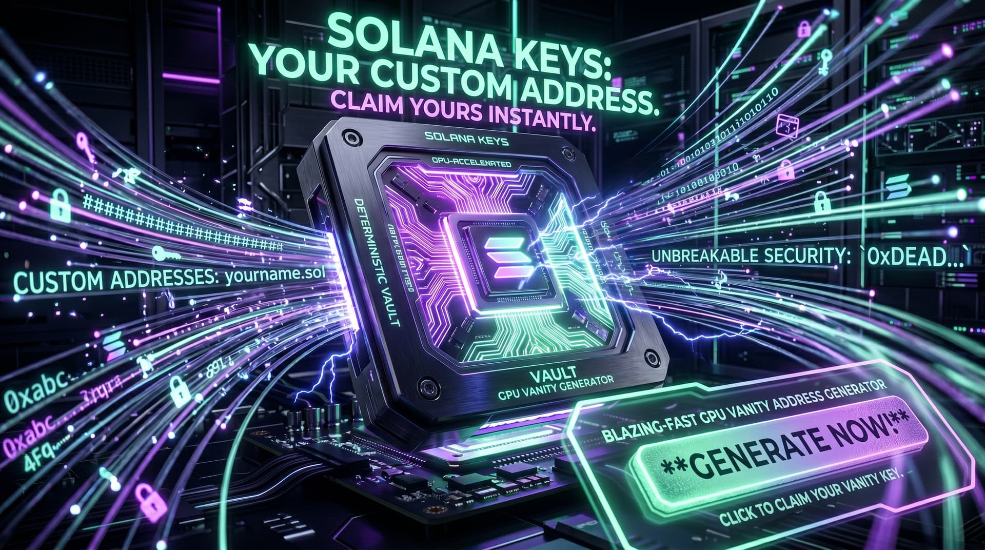SolanaKeys GPU Vanity Address Generator